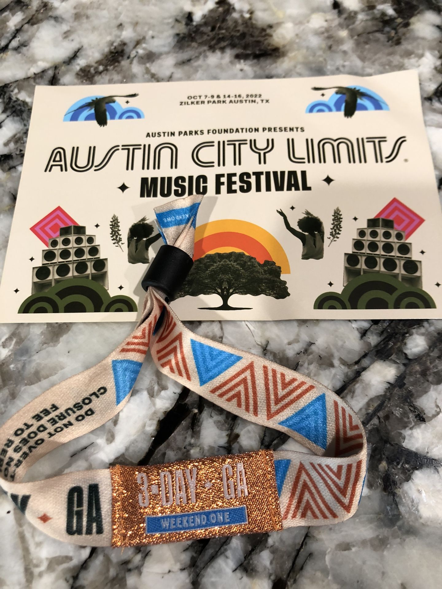 ACl ticket Weekend One GA
