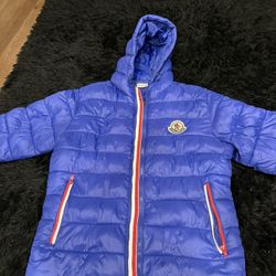 Moncler Blue Puffer Jacket 