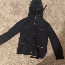 Rain Jacket -navy Blue