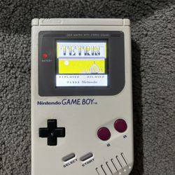 NINTENDO Gameboy DMG console MODIFIED Backlit IPS SCREEN