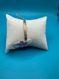 14k Tri Bangle Bracelet