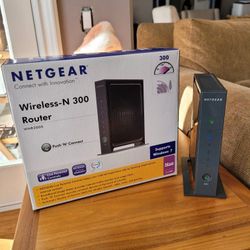 Netgear N 300 Wireless Router 