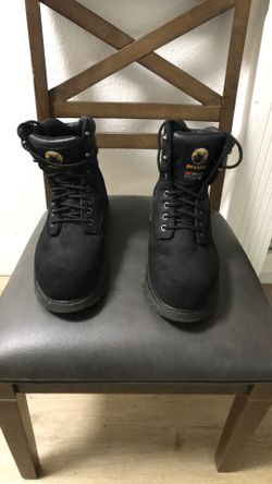 Brahma Boots Steel Toe Size 10 1/2 , Wide Feet Edition