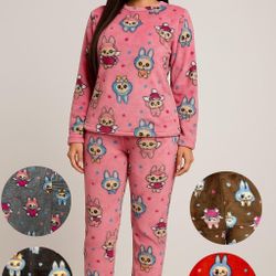 Labubu Pajamas Adult One Size 