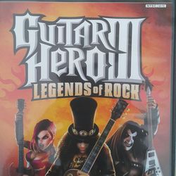 GUITAR HERO III LEGENDS OF ROCK FOR PS2