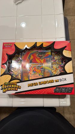 Ascended heroes mega emboar ex box $50 each