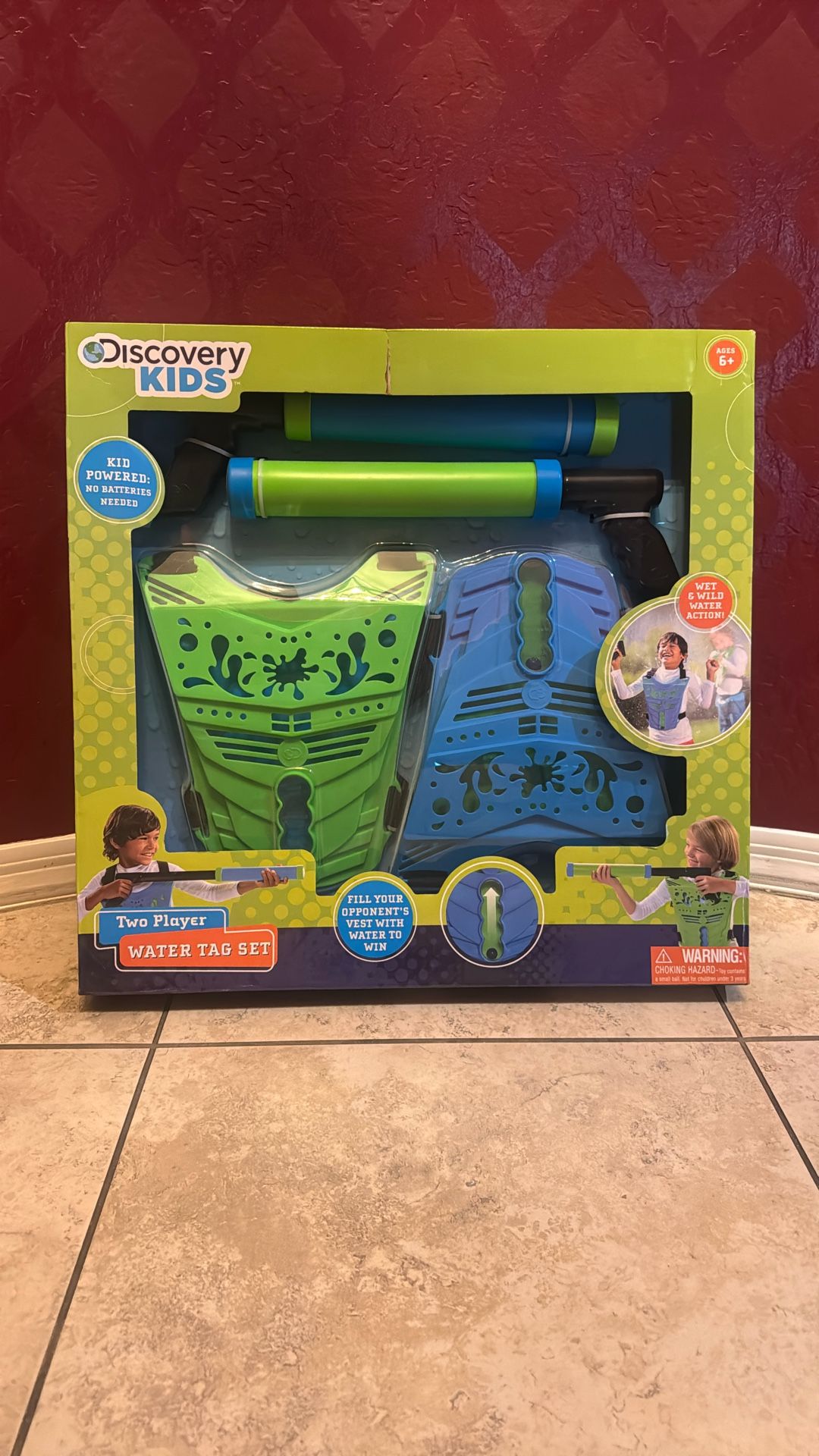 Discovery Kids Water Tag Set (2 player game)