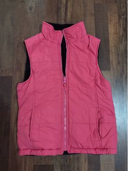 Girls reversible vest size 10/12