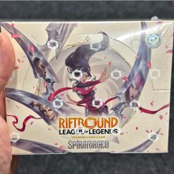 Rift bound Spirit forged Booster Box