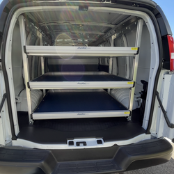 DuraRac® Shelving System for GMC Savana cargo van