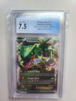 Pokemon Rayquaza EX CGC 7.5