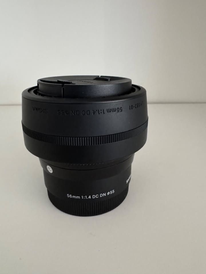 Made in Japan Sigma 56mm f/1.4 DC DN Contemporary Lens (Sony E) Mint