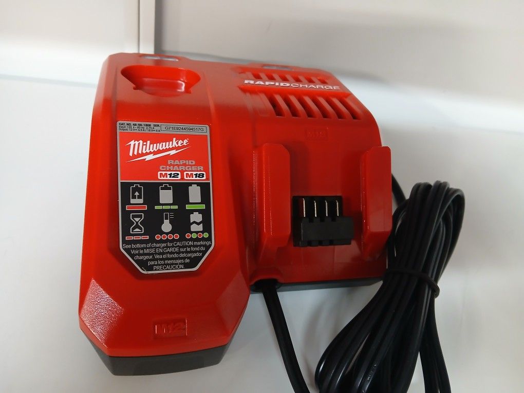 Milwaukee New M12 M18 Rapid Charger