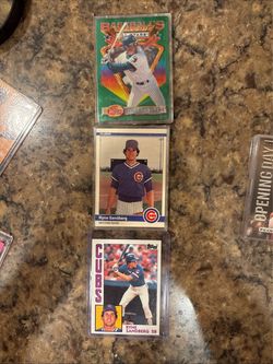 Ryan  Sanders Vintage 3 card lot
