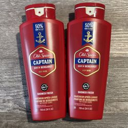 Old Spice Captain Body Wash $5 Each