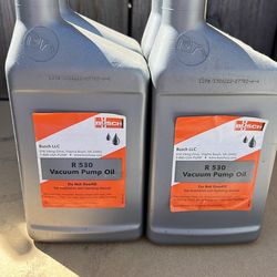 Case of R 530 vacuum pump oil (new)