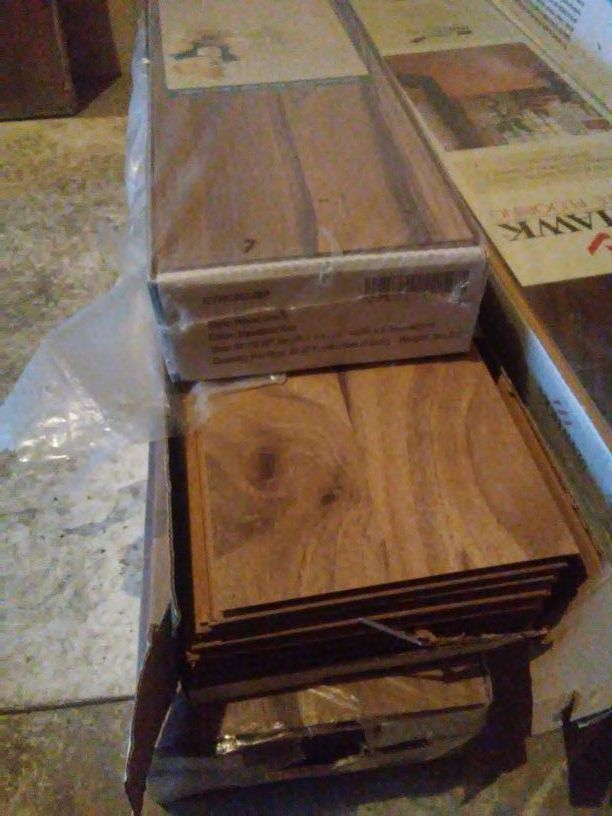 60sf of laminate flooring - wood creek. Hawaiian Koa