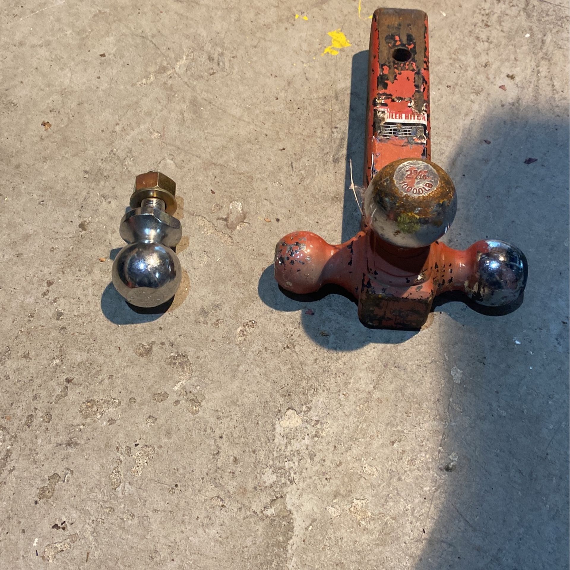 Brand New 2 Inch Ball And Trailer Hitch