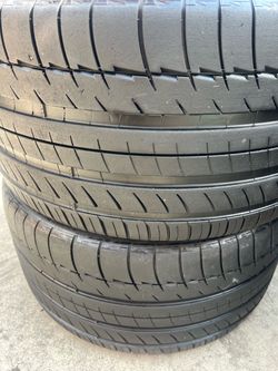 Tengo estas 2 llantas 275/35Zr18 87Y ZP PILT SPORT