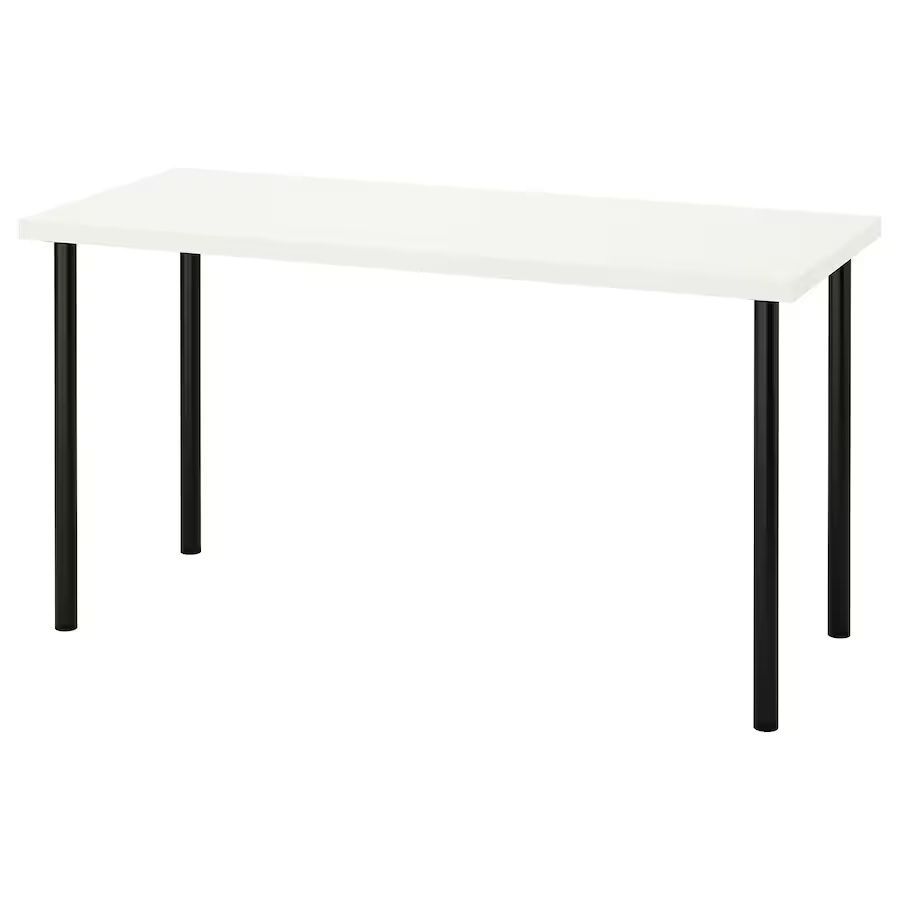 IKEA DESK TABLE WHITE TOP
