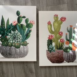 🌵 Canvas Paint Wall Decor✨