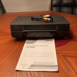 Symphonic Video Cassette Recorder SL2920