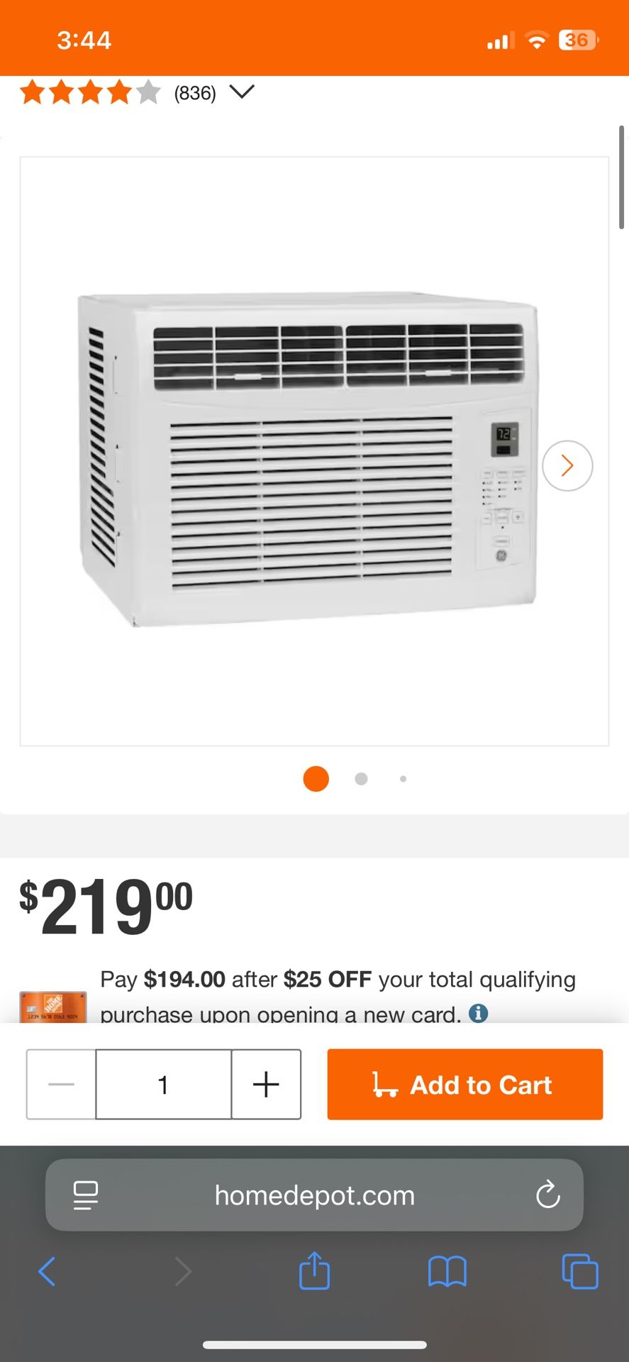 Small AC Window Unit