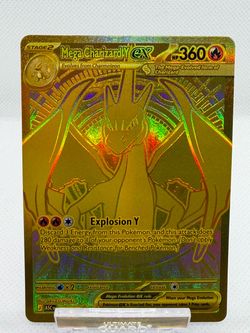 Gold Mega Charizard Y Ex 294/217 (Pokemon Cards)