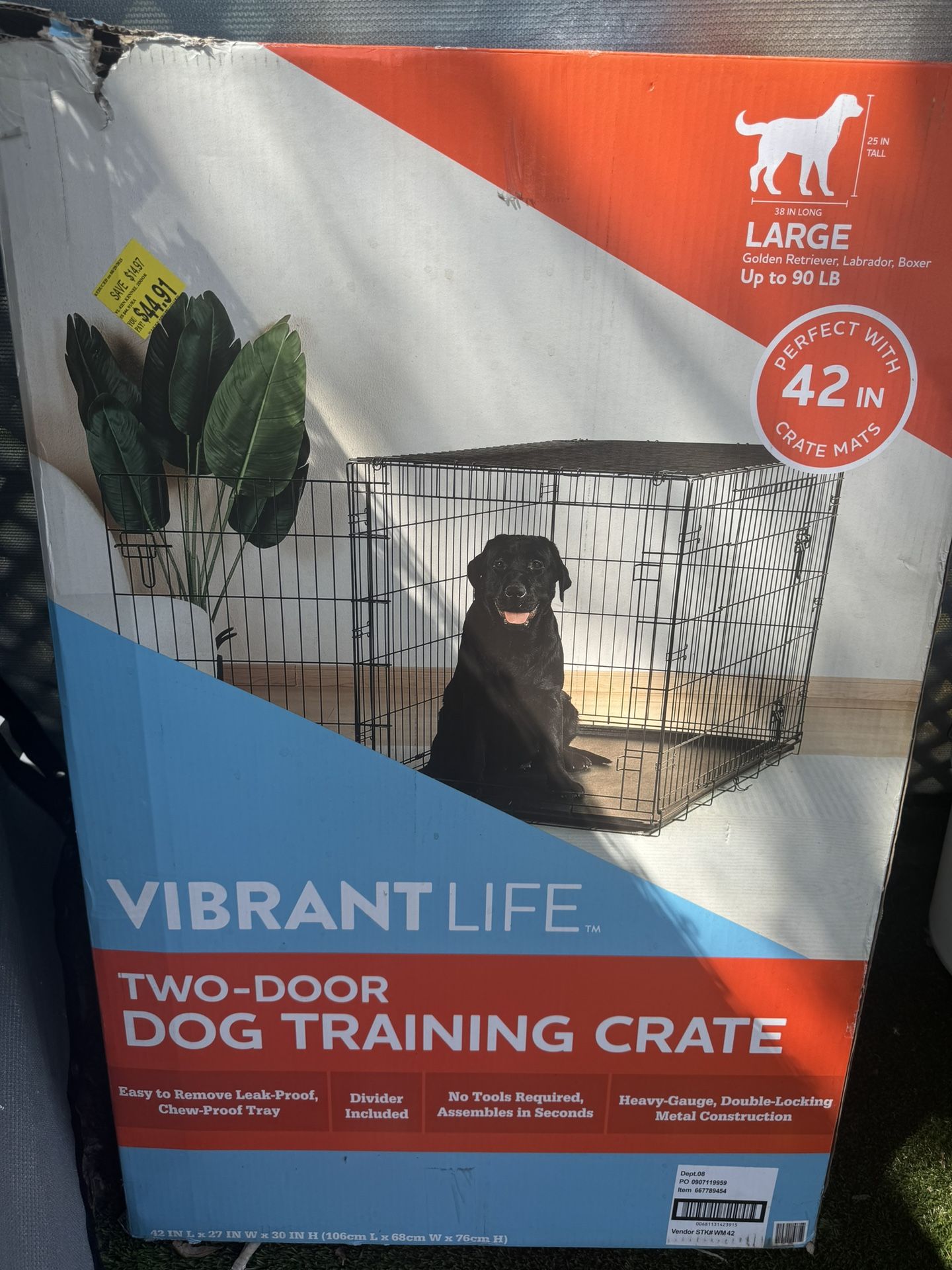 42’ Dog Crate