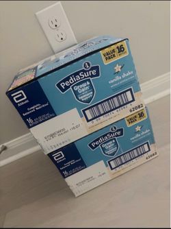 Pediasure vanilla bottles
