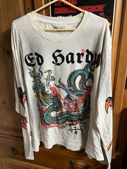 Ed Hardy Dragon Long Sleeve Shirt
