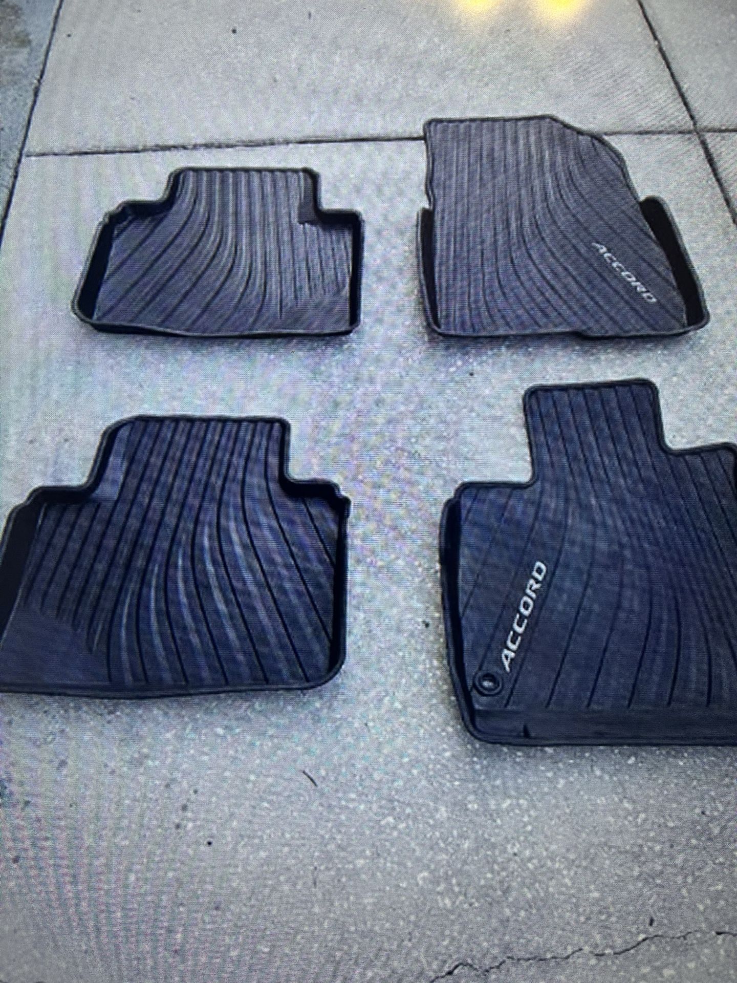 Honda Accord All Weather Floor Mats Factory