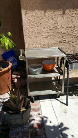 Stainless steel cart