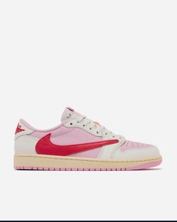 Jordan Brand x Travis Scott Air Jordan 1 Low OG "Tropical Pink" Size  10