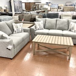 New 86” Sofa & Loveseat — CLEARANCE 
