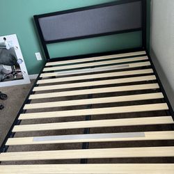 Full Size Bed Frame/Headboard