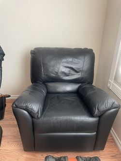 Genuine Leather Loveseat Couch