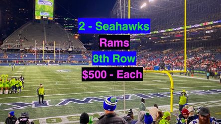 Seahawks Rams Tickets
