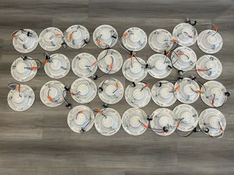30x EcoSmart LED Recessed Downlights 5000K Daylight
