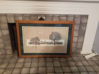 Original D. MORGAN PRINT