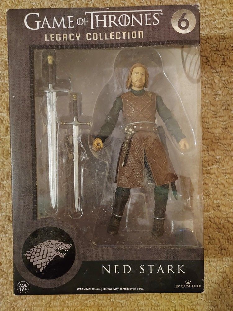 FUNKO Game of Thrones NED STARK #6 Action Figure Legacy Collection 6 "