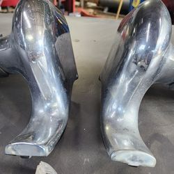 1951 52 DESOTO Parking Light Assembly SIDE GRILL TEETH (PAIR)