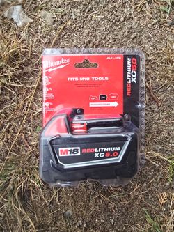Milwaukee M18 RedLithium XC5.0 Battery