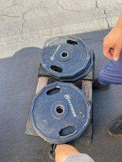 Iron Grip Olympic Plates 