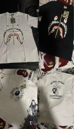 BAPE A Bathing Ape Shark T-shirts