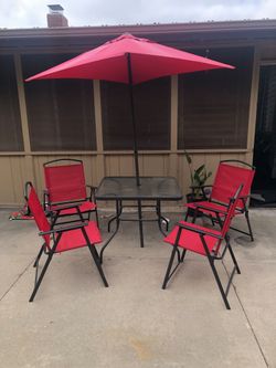 6 piece patio set