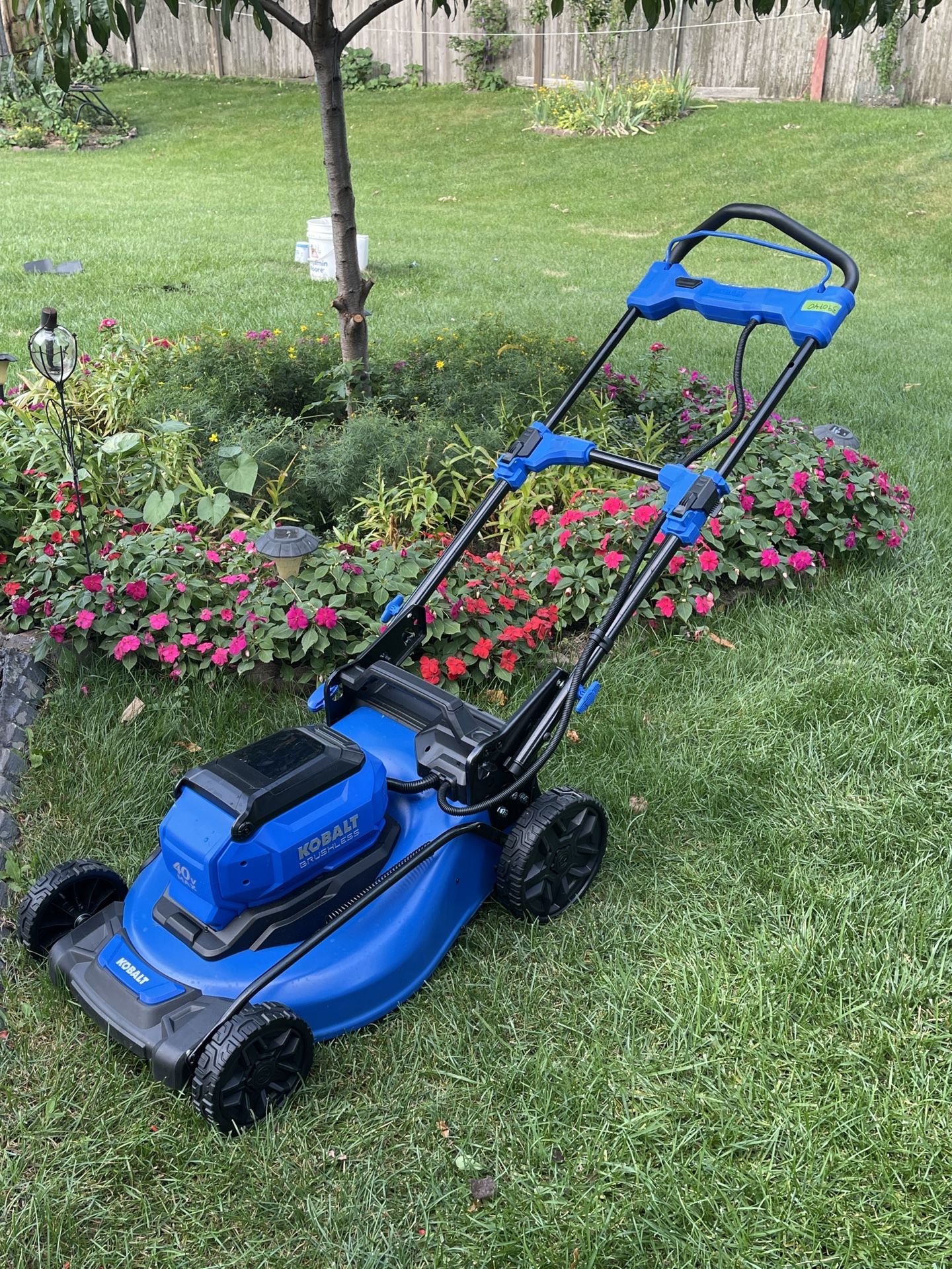 Kobalt 40v self propelled lawn mower