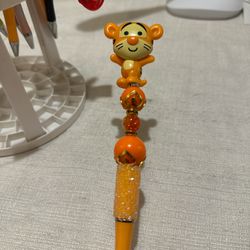 Tiger Beaded Pen