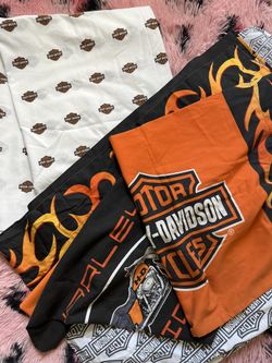 2008 Harley Davidson twin bed set