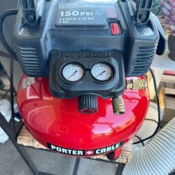 Porter Air Compressor With Hose 
